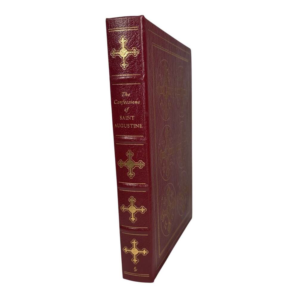 The Confessions of Saint Augustine Easton Press 1979 Leather Bound Collector's